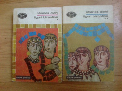 n5 FIGURI BIZANTINE, 2 VOLUME - CHARLES DIEHL foto