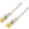 Patch Cord Ethernet S/FTP Cat 6a LSZH Gri 25m