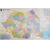 Harta administrativa Romania |, 2021