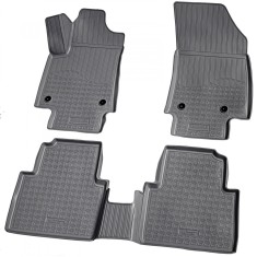 Set de 4 covorase cauciuc 3D stil tavita premium pentru Opel Crossland X, Peugeot 2008 I, Citroen C3 Aircross
