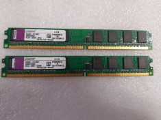 Memorie RAM Kingston 1GB 240-Pin DDR2 800 (PC2 6400) - poze reale foto