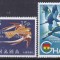 DB1 Ghana 1959 Supratipar Valori Noi PA 1965 2 v. MNH
