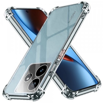 Husa pentru Realme GT 7, Techsuit, Shockproof Clear, Transparenta foto