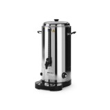 Boiler bauturi calde cu pereti dubli 9 litri, 2400 W, termostat, temperatura, ajustabila pana la 100 C, Inox, robinet anti-picurare,Hendi