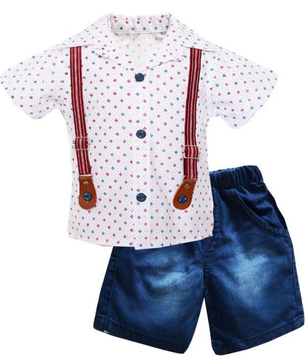 Costum Eric cu blugi si camasa Costum Eric cu blugi si camasa