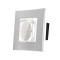 Priza Simpla cu Capac de Protectie LUXION&nbsp;cu rama din aluminiu SmartElectro IntelligentHouse