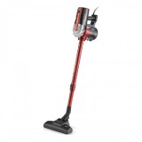 Aspirator vertical Ariete Handy Force 2761 , 2 in 1, 600 W, filtru HEPA, tehnologie ciclonica, fara sac, perie traditionala, tub telescopic, rosu / ne