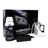 Cumpara ieftin Kit restaurare faruri cu polimer lichid K2 Vapron PRO+600ml substanta