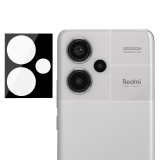 Cumpara ieftin Folie Camera pentru Xiaomi Redmi Note 13 Pro+ 5G, Techsuit Full Camera Glass, Black