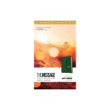 The Message Deluxe Gift Bible, Large Print (Leather-Look, Green): The Bible in Contemporary Language