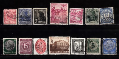 A7 T4 105 - Timbre foarte vechi - Germania foto