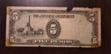 Bancnota Filipine (Ocupatie Japoneza) - 5 Pesos 1943