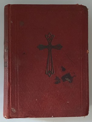 Carte religioasa veche limba greaca rugaciuni 1911 foto