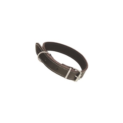 Zgarda caine din piele subtire, nr 200,2.5 cm x 40 cm foto