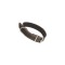 Zgarda caine din piele subtire, nr 200,2.5 cm x 40 cm