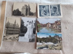 LOT CARTI POSTALE PERIOADA INTERBELICA, 5+1, NECIRCULATE
