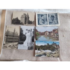 LOT CARTI POSTALE PERIOADA INTERBELICA, 5+1, NECIRCULATE