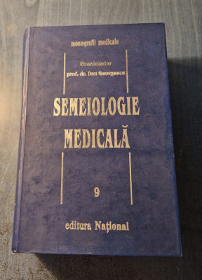 Semeiologie medicala Dan Georgescu foto