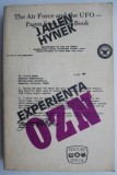 Experienta OZN - J. Allen Hynek - Carte SF Beletristica
