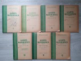 GAZETA MATEMATICA 1970 Nr. 1, 3, 5, 8, 10, 11, 12