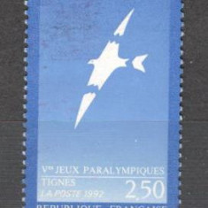 Franta.1991 Olimpiada persoanelor cu handicap TIGNES XF.597