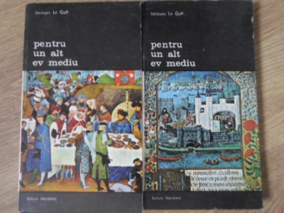 PENTRU UN ALT EV MEDIU VOL.1-2-JACQUES LE GOFF foto