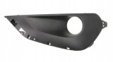 Grila bara Peugeot 208, 2015-, fata, Stanga, cu ornament cromat; cu gaura proiector; lateral