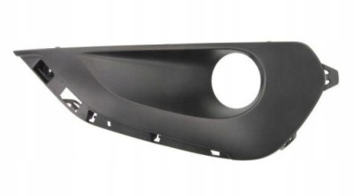 Grila bara Peugeot 208, 2015-, fata, Stanga, cu ornament cromat; cu gaura proiector; lateral foto