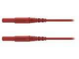 Cablu masurare SCH&Uuml;TZINGER 16A Mufa Banana 4mm, 1.5m, Rosu, CAT III 1000V