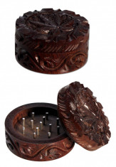 Grinder RoseWood Leaf , 2 Parti, O45mm foto