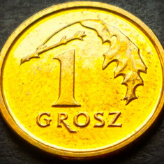 Moneda 1 GROSZ - POLONIA, anul 2016 * cod 3277 = UNC