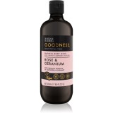 Baylis &amp; Harding Goodness Rose &amp; Geranium gel de duș cu arome florale 500 ml