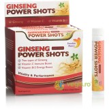 Ginseng Power Shots - Ginseng Siberian, Panax Ginseng, Ghimbir si Vitamine pentru Energie si Vitalitate 20 fiole
