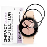 (Pachet 2 buc.) Folie Samsung Galaxy Watch4 40mm Asteroid GSM Nano Flex, negru