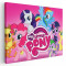 Tablou afis Micul Meu Ponei My Little Pony desene animate 2220 Tablou canvas pe panza CU RAMA 70x100 cm