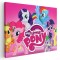 Tablou afis Micul Meu Ponei My Little Pony desene animate 2220 Tablou canvas pe panza CU RAMA 80x120 cm
