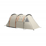 Cumpara ieftin Outsunny Cort de Camping pentru 4-5 Persoane cu Capac Blackout, Cort Tunel de Familie Impermeabil cu Geantă de Transport, 460x230x180 cm, Kaki