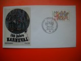 HOPCT PLIC S FDC NR 712 CARNAVALUL DE LA KOLN 1972 GERMANIA -NECIRCULAT