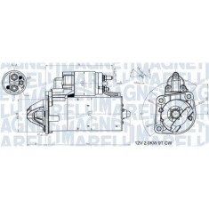 Electromotor Ford Galaxy 2 (Wa6), Mondeo 4 (Ba7), S-Max (Wa6), 1.8 TDCi, MAGNETI MARELLI