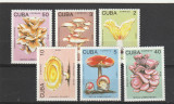 Ciuperci 1989,Cuba., Flora, Nestampilat