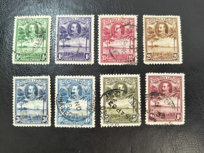 SIERRA LEONE GEORGE V foto