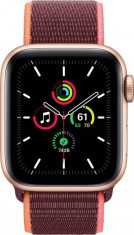 Smartwatch Apple Watch SE GPS + Cell 40mm Gold Alu Plum Sport Loop foto