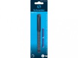 Blister Stilou Schneider Easy cu 2 patroane cerneala, albastru