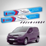 Cumpara ieftin Ștergătoare Toyota Proace City Van 2-Door 2019-prezent | Set Față Flat Premium &ndash; TeamCar&reg;