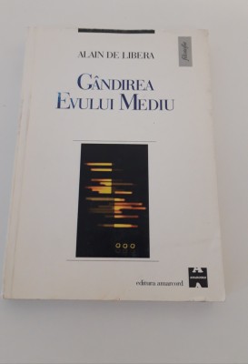 Alain de Ribera Gandirea Evului Mediu foto