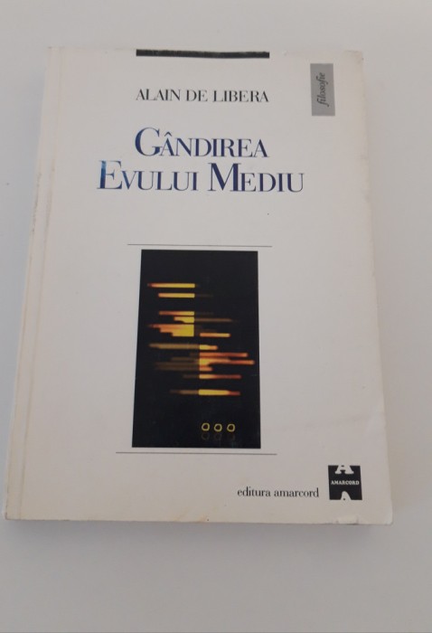 Alain de Ribera Gandirea Evului Mediu