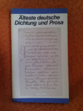 Alteste deutsche dichtung und prosa / Heinz Matke (ed)