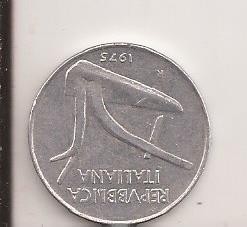 Italia - 10 Lire 1975 v2 foto