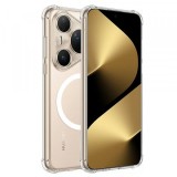 Husa MagSafe pentru Huawei Pura 80 Ultra, Techsuit, Shockproof, Transparenta