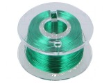 S&acirc;rmă de cupru argintată verde 100m